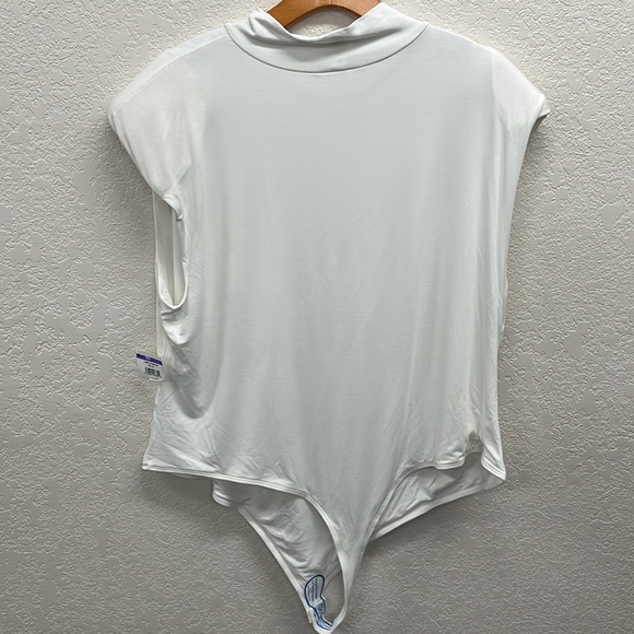 Good American Power Body Suit Mock Neck Sleeveless 7- 4XL Bodysuit - Picture 10 of 10